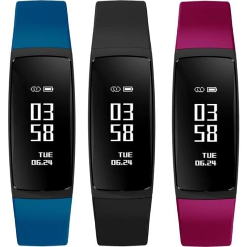 Hot Sale V07S Slim Heart Rate Blood Pressure Monitor Call Reminder Smart Bracelet Watch Slim Heart Rate Blood Pressure Monitor