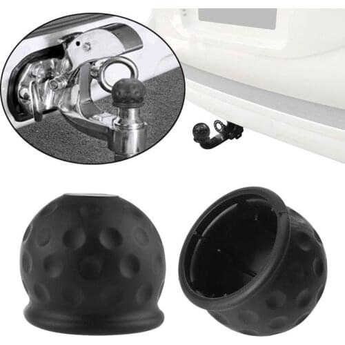 50% HOT SALES！！！Universal 50mm Tow Bar Ball Cover Hitch Caravan Trailer Towball Protecting Cap