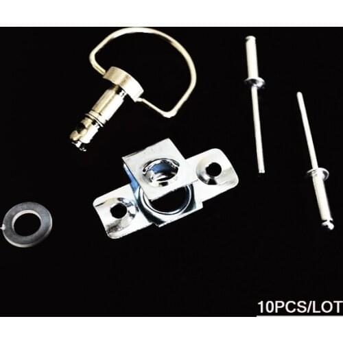 10 pieces / lot Car Hood Bumper Quick Fixing Clip Frame Fairing Clasp