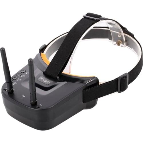5.8G 40CH Dual Antennas FPV Goggles Video Glasses Video Headset HD for Racing Drone RC Quadcopter With Battery 3.7V/1200mAh