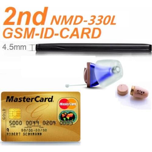 EDIMAEG REAL 4.5 W GSM ID BOX Card Auto Answer Work With Aids & Wireless earpiece Mini Earbud Invisible Earphone