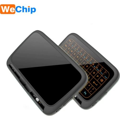 H18 plus Keyboard 2.4G Wireless Touchpad Keyboard Backlight air mouse With Touchpad Mouse for Smart TV/Android Box /Computer