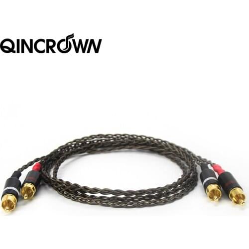 HI-End Odin Silver Plated Signal Line RCA Interconnect Cable RCA to RCA Audio Cable Analogue Cable phono Cable HIFI