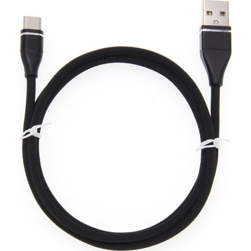 USB Type C Cable For Samsung S10 S9 S8 A50 Meteor Fabric Fast Charging USB-C Charger Mobile Phone USBC Type-C Cable 500pcs/lot