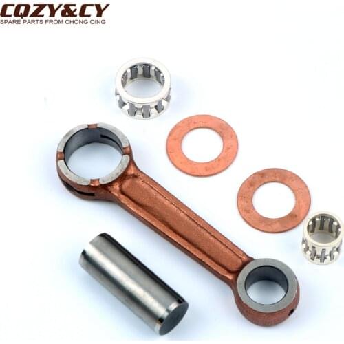 Motorcycle Crankshaft Connecting Rod for Fantic Motor Caballero SM50 Regolarita Casa 50cc 2006- AM6 2 Stroke