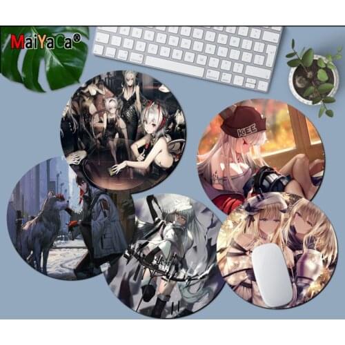 Maiyaca Top Quality Arknights Durable Rubber Mouse Mat Pad gaming Mousepad Rug For PC Laptop Notebook