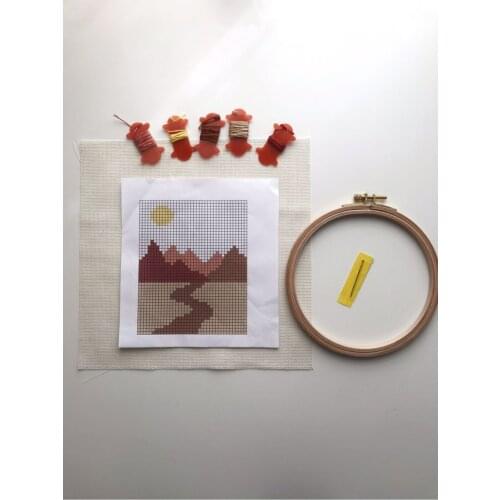 Cross stitch Etamin Set