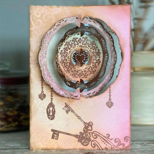 Frame Sets Circles Metal Cutting Dies For Scrapbooking Craft Die Cut Decoration Card Making Embossing Stencil