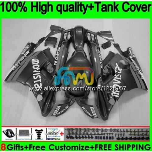 F2 Fairings +Tank For HONDA 600CC CBR 600F2 CBR 600 FS 91 92 1991 1992 Movistar grey 1BS.217 CBR600 F2 CBR600F2 93 94 1993 1994