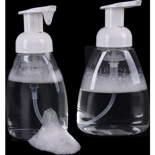 Foam Pump Empty Spray Whipped Mouss Liquid Hand Wash Soap Dispenser Bottles With Cap Refillable 2 Sizes Foaming Bottle
