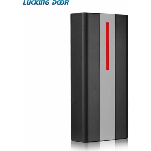 EM MF HID Metal Access Control Card Reader Waterproof IP67 125KHz/13.56MHz Wiegand 26 34 Card Reader H1-R for HID card