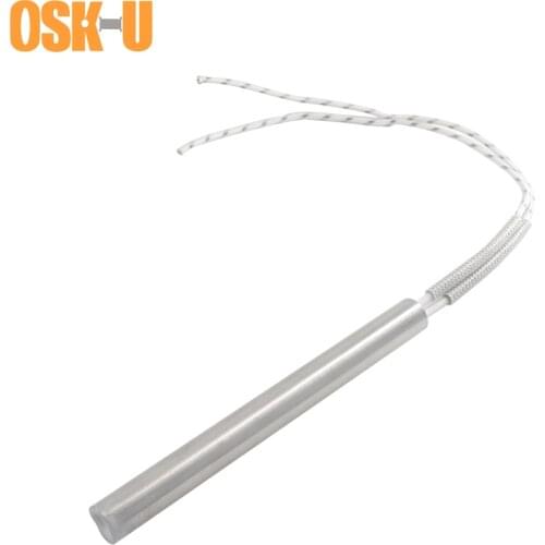 2PCS 8mm Tube Diameter Cartridge Heater Element 220V Stainless Steel Electric Tubular Heating Element for Home Appliance