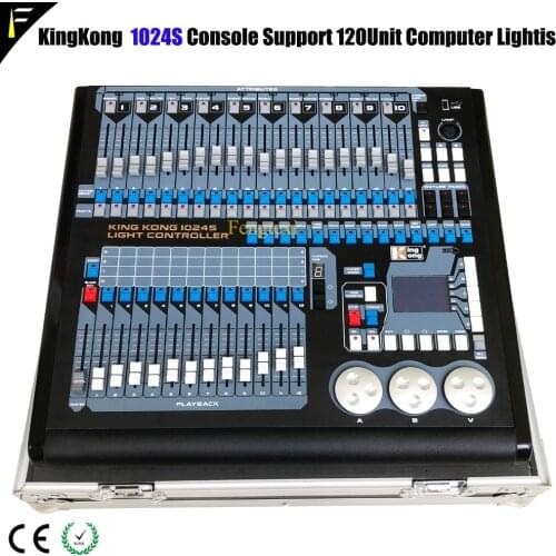 Upgraded version Kingkong 1024s Console Moving Head Light Creator Lighting Mixer Controller Sound Light Show Synchronization