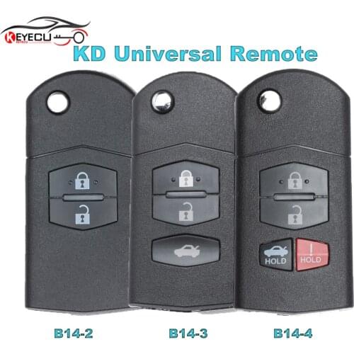 B14-2 B14-3 B14-3+1 Universal Remote B-Series for URG200 KD900+ KD200 Mini KD KD-X2, KEYDIY Universal Remote Key