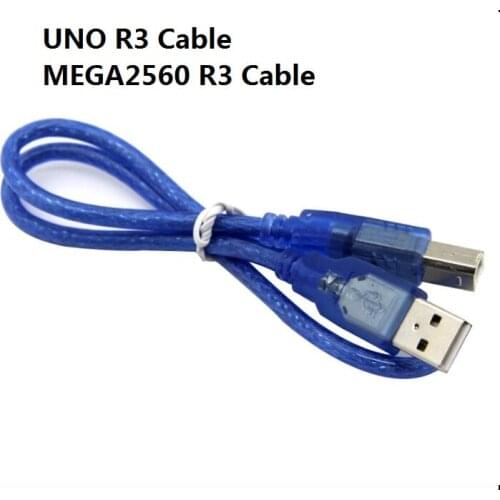 UNO R3 USB Cable MEGA2560 R3 Cable The power cord Computer USB cable 50CM for arduino