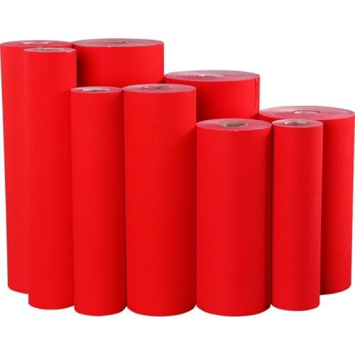 Spring Festival Couplets Calligraphy Paper Red Half-Ripe Xuan Paper Non-fading Red Chinese Xuan Paper for Writing Paper Cutting