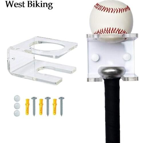 Baseball Bat Display Hanger - Vertical Baseball Bat and Holder Wall Mount | Sturdy Acrylic | Easy to Install