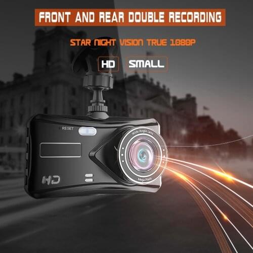 Car Dvr Radar Detector 2in 1 HD1080P Dashcam Wifi 170 Degree Angle Front+Rear Night Vision Video Recorder Logger Fast Shipping