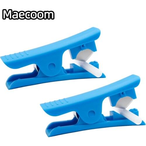 1pcs PTFE Tube Cutter Mini Portable Pipe Cutter blade For 3D Printer Parts Tube Nylon PVC PU Osmosis System Cutting Tools
