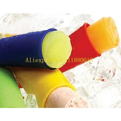 1000pcs/lot 15CM Ice Cream Mold Push Up Ice Cube DIY Mould Silicone Ice Tray Maker Tools