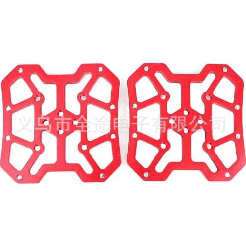 2pcs Durable Clipless Pedal Classic Delicate Aluminum SPD KEO Bicycle Clipless Pedal Platform Adapters Bike Accessories