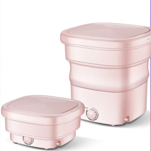 220V Foldable Mini Electric Ozone Sterilization Washing Machine Semiautomatic Portable Clothes Washer Underclothes Cleaner