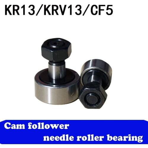 4pcs/lot KR13 KRV 13 CF 5 Cam Follower Needle Roller Bearing Free shipping