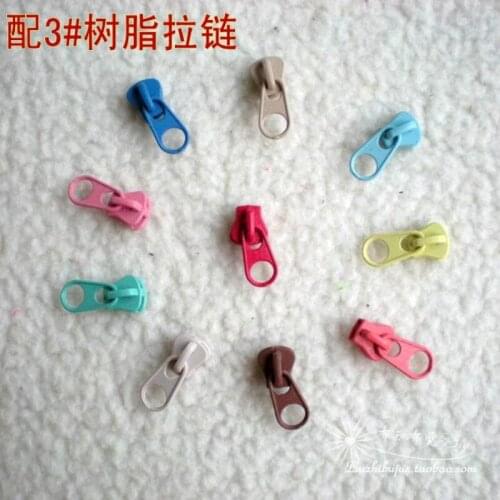 50pcs/lot Cheap Metal Pull Head Puller for Resin Zipper Chain Tape Roll Zippers Repair Decoration Sewing Accessories Wholesale