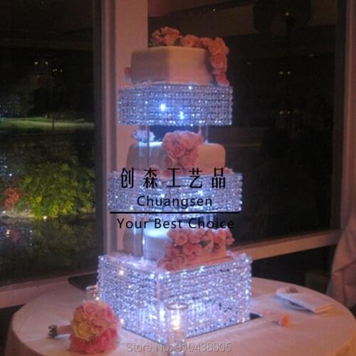 Online sell good quality acrylic crystal cake stand , table centerpiece cake holder , tall acrylic cake rack