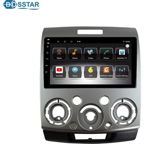Android car video audio auto multimedia stereo dvd player for ford ranger 2006-2011 with Gps and BT car radio
