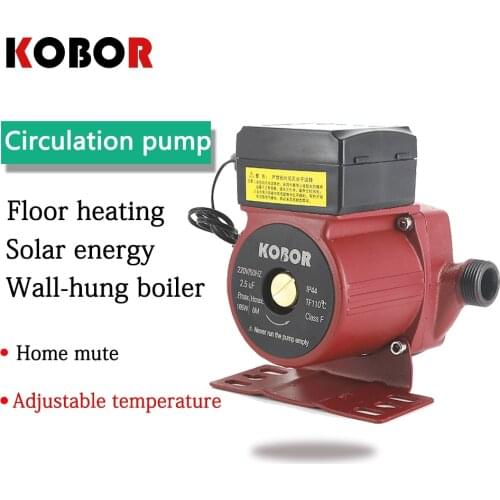 Temperature control heating circulating water pump domestic boiler floor heating circulating pump pipeline canned motor pump