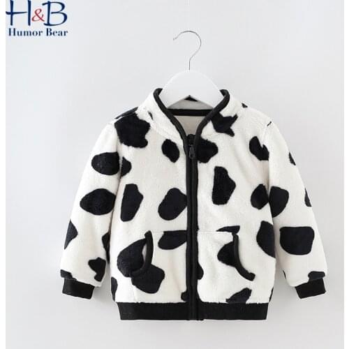 Humor Bear Children Coat 2021 Spring Autumn New Long Sleeve Zipper Cartoon Printed Cardigan Toddler Kids Outerwear Clothes