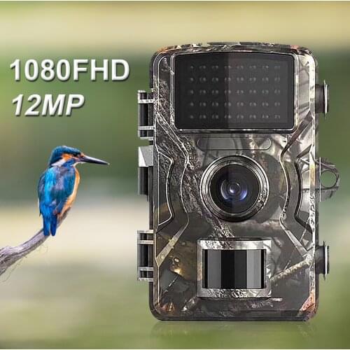 DL-100 Trail Camera Forest Camera 12MP 1080P Wildcamera Tracing Game IP66 Night Vision Hunting Camera Photo-Trap Thermal Imager