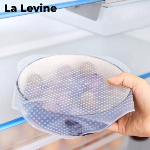 Fresh-keeping Lid Silicone Universal Film Seal Insurance Bowl Lid Refrigerator Kitchen Universal Pot Cover Household Items
