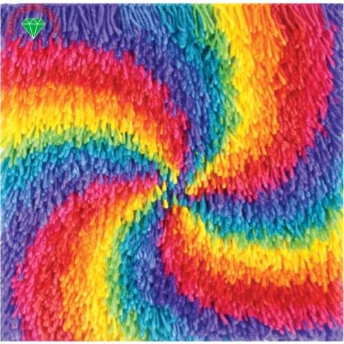 Home Decor Craft Needlework Latch hook rug kits Cross-stitch carpet cushion Patchwork diy pillowcase embroidery thread Knitting