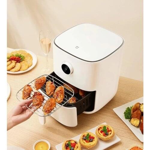 Youpin New Smart Air Fryer 3.5 L Large Capacity Without Oil Home French Fries Machine Electric Deep Fryer APP & Voice Control