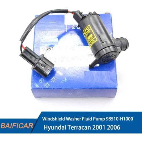 Baificar Brand New Genuine Windshield Washer Fluid Pump 98510-H1000 For Hyundai Terracan 2001 2006