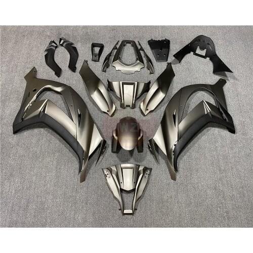 Motorcycle ABS full car golden gray fairing kit for Kawasaki Ninja ZX-10 ZX10R 2011 2012 2013 2014 2015
