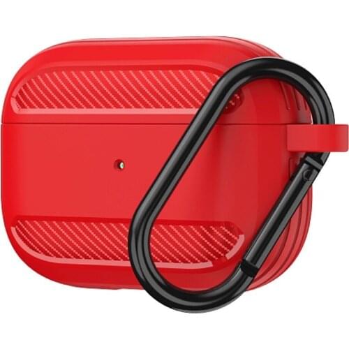 Wholesale 10pcs/lot Carbon Firber Earphone Cases for Apple AirPods Pro Case for AirPods Pro 2 1 Soft TPU Shell Shockproof Cover