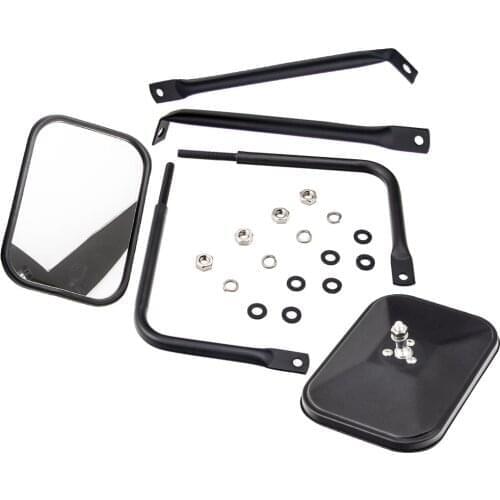 Doors Off Side View Mirrors Fit for Jeep Wrangler JL 2018-2019 Gladiator JT 2020