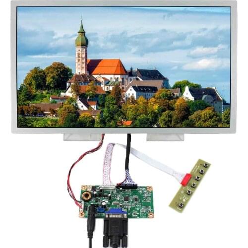 VGA LCD Controller Board 15.6inch 1920x1080 LQ156M1LG21 IPS LCD Screen