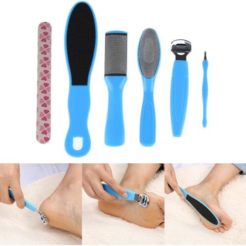 Professional Pedicure Tool Foot Care Tool for Feet Heels Toe Cuticle File Set Dead Hard Skin Callus Remover Scraper Beauty Kit