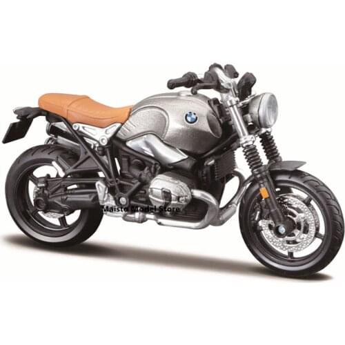 Maisto BMW R nineT SCRAMBLER 1:18 scale motorcycle replicas with authentic details motorcycle Model collection gift toy