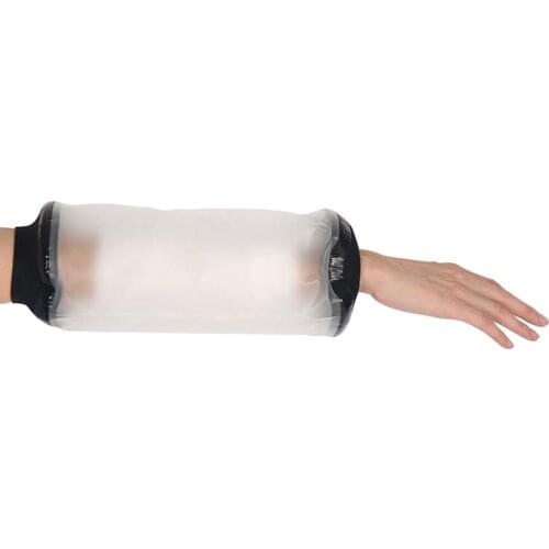 Adult PICC Line Protector Arm Cast Cover Waterproof TPU Shower Bandage for Chemotherapy Shower Bath Watertight Protection