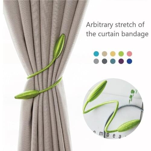 1Pc Magnet Curtains Bandages Buckle Creative Arbitrary shape strong Curtain Window Decorative curtains Accessories