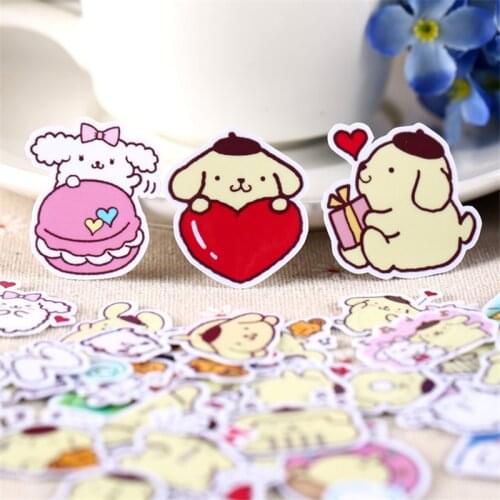 35 PCS mini Cartoon rice patch Paper Stickers Crafts And Scrapbooking stickers kids toys book Decorative sticker DIY Stationery