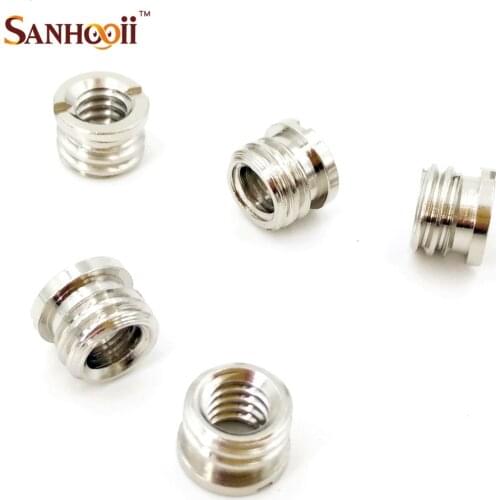 5pcs Camera Accessories Female 1/4" To Male 3/8 Inch Convert Screw Adapter For Tripod Head Monopod Ballhead DSLR Gadgets ZM56