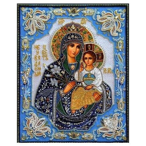 5d Diamond Painting Religion Women Children Handicraft Embroidery Inlaid Full Square/round Drill Pic By Numbers