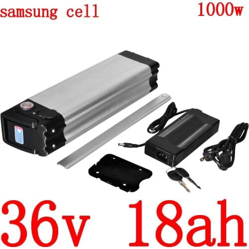 36V 20Ah Electric Bike Battery 36V 10Ah 13Ah 15Ah 20Ah 21Ah Lithium Battery Use Samsung Cell Fit 36V 500W 1000W Ebike Battery