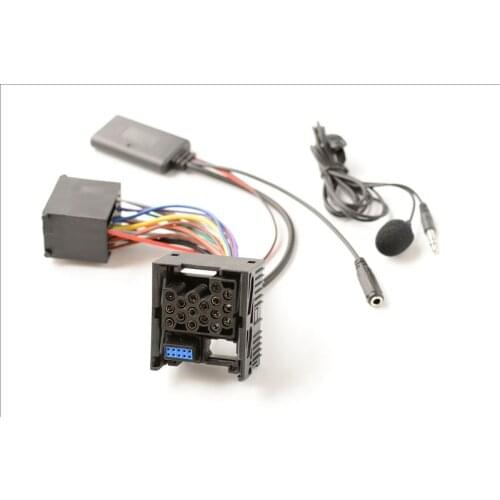 Bluetooth 5.0 Music Audio AUX IN Adapter Microphone For 3 Series 2002-2006 BMW E46 CD RADIO